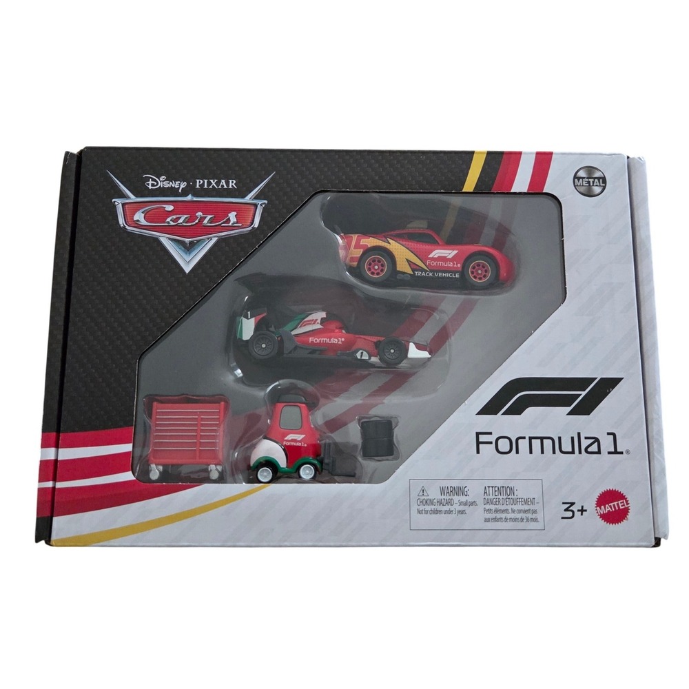 Disney and Pixar Cars x Formula 1 Multipack NEW